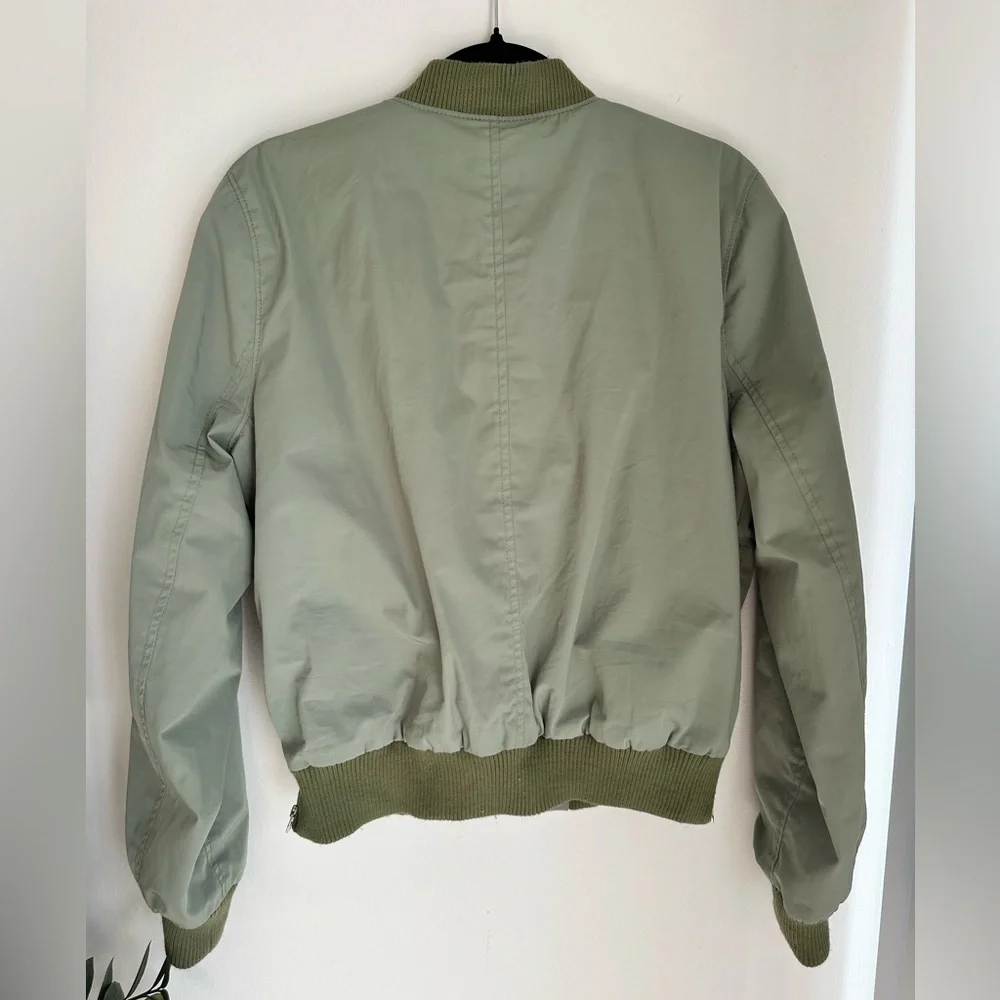 Madewell Side Zip Bomber Jacket - Picture 4 of 5